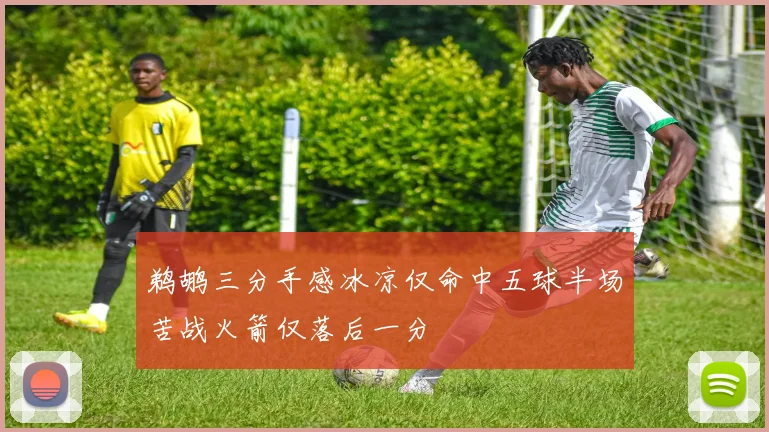 鹈鹕三分手感冰凉仅命中五球半场苦战火箭仅落后一分